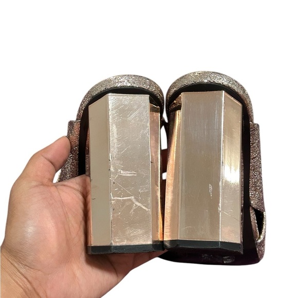 Elegant TOP SHOP Silver Women's Shoes - Picture 6 of 8